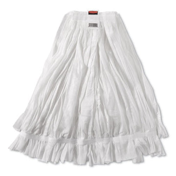 Rubbermaid® Commercial Disposable Mop, Nonwoven Fiber, #24, 1" Headband, White freeshipping - TVN Wholesale